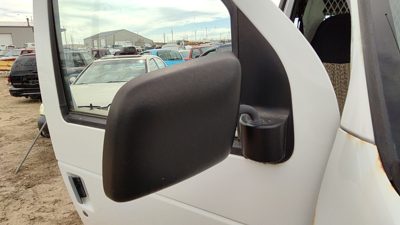 1992-2002 Ford Van E250 Passenger Right Manual Side Mirror Door Mounted Oem