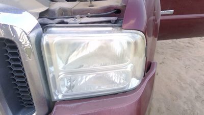 2005-2007 F350 Super Duty Driver Left Head Light Oem Front Lamp With Bracket