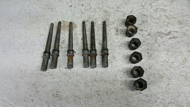 2004-2007 Dodge Ram 2500 Cummins 5.9L Injector Tubes With Nuts Extension