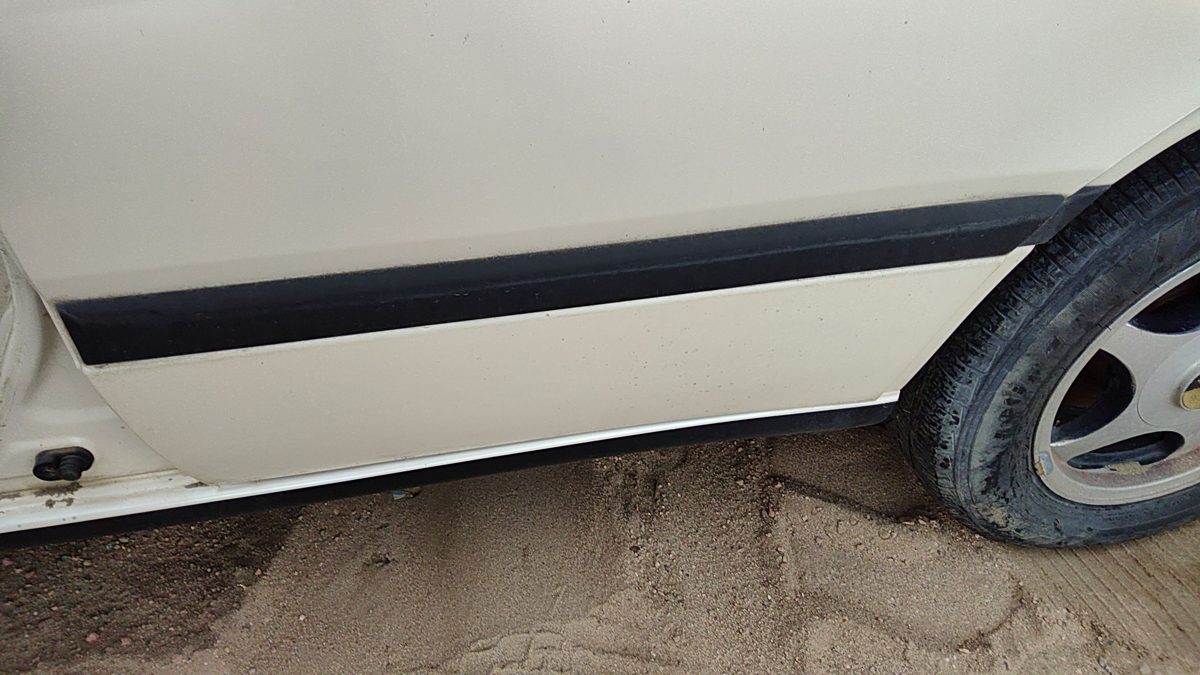 1993 Infinity G20 Driver Left Rear Moulding From Door Oem Back Trim Strip