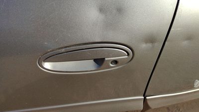 2000-2005 Pontiac Bonneville Driver Left Front Outside Door Handle Silver 67U