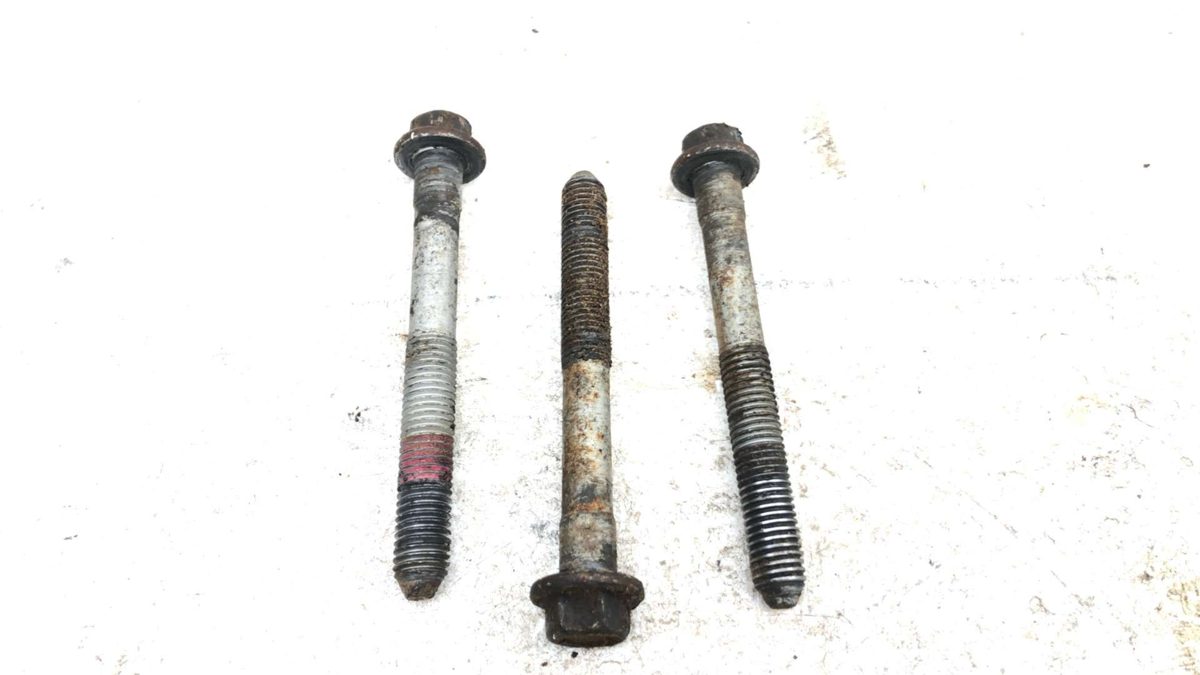 2005-2008 Ford F350 Set Of Bolts For Power Steering Gear Box Oem