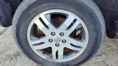 2004-2009 Mitsubishi Endeavor 17" Aluminum Wheel Oem Factory Rim 10 Spoke #1