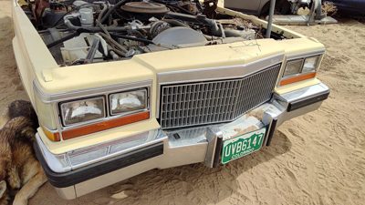 1980-1984 Cadillac Deville Complete Header Panel Assembly Oem 01622086