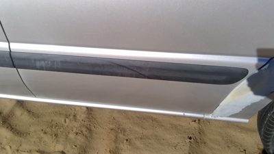 2002 Chevy Venture Driver Left Rear Moulding From Door Oem Back Trim Strip