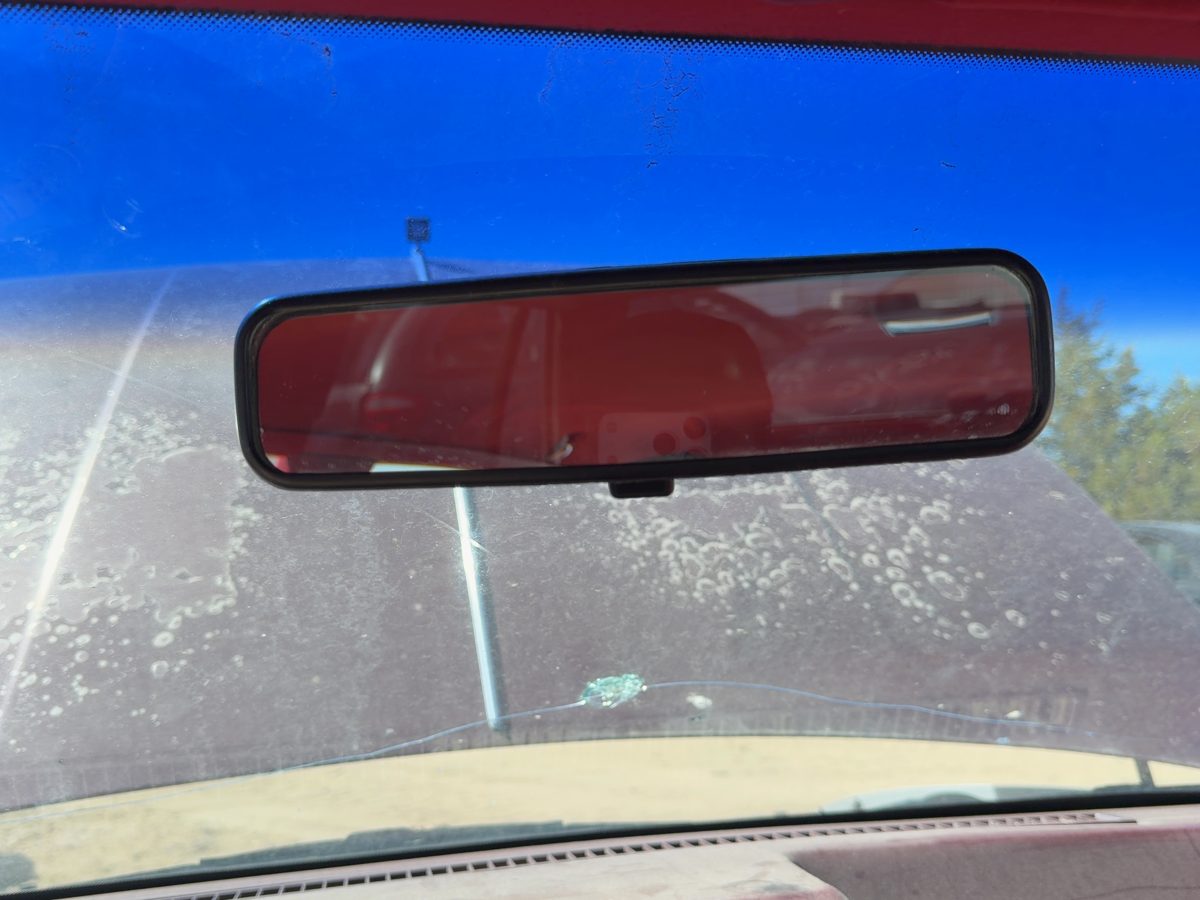 1986 Olds 88 Inside Rear View Mirror Oem Windshield Mounted