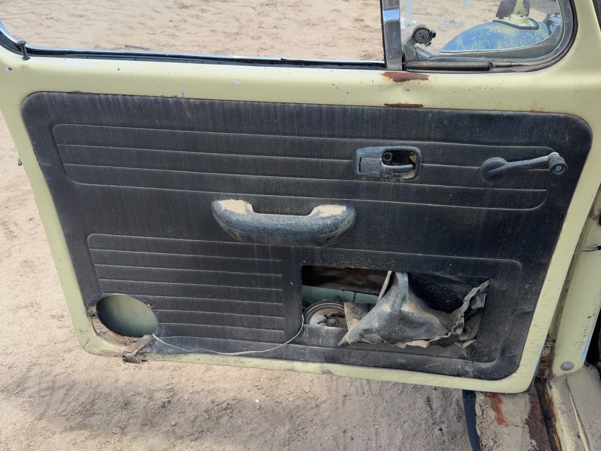 1971 Vw Super Beetle Driver Left Front Door Trim Panel