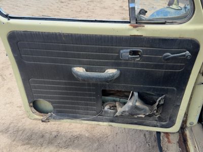 1971 Vw Super Beetle Driver Left Front Door Trim Panel