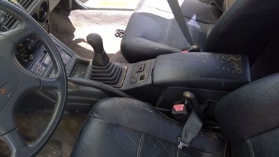 1991 Mitsubishi Galant Vr-4 Center Floor Console Assemby Oem Arm Rest Black