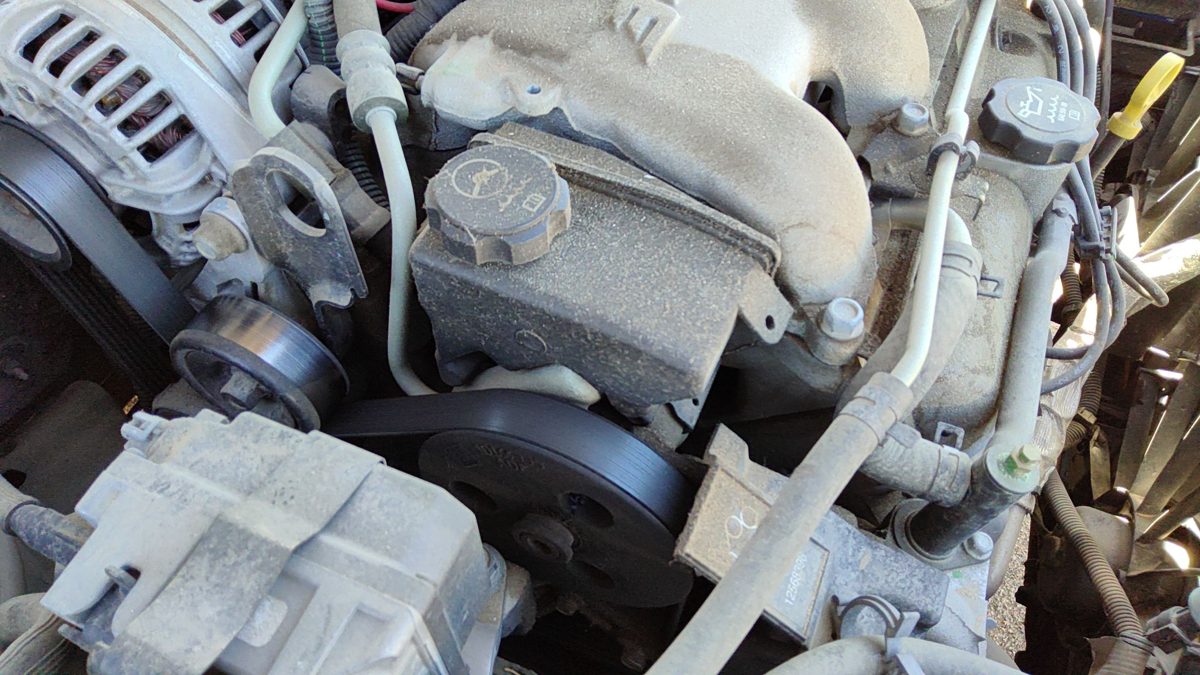 1995-2005 Pontiac Grand Am Power Steering Pump With Mount Bracket Oem 3.4L
