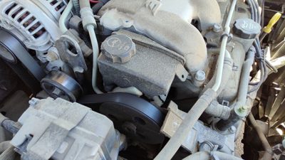 1995-2005 Pontiac Grand Am Power Steering Pump With Mount Bracket Oem 3.4L