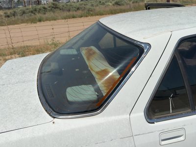 1986-1989 Honda Accord Lx Chrome Trim Around Back Glass Oem Surround