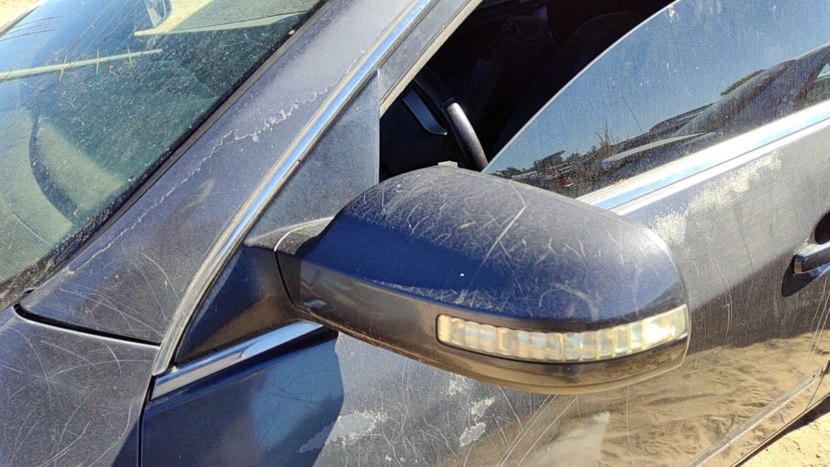 07-12 Altima Driver Left Power Side Mirror Door Mounted K50 Dark Slate 4 Door