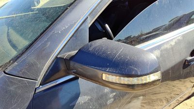 07-12 Altima Driver Left Power Side Mirror Door Mounted K50 Dark Slate 4 Door
