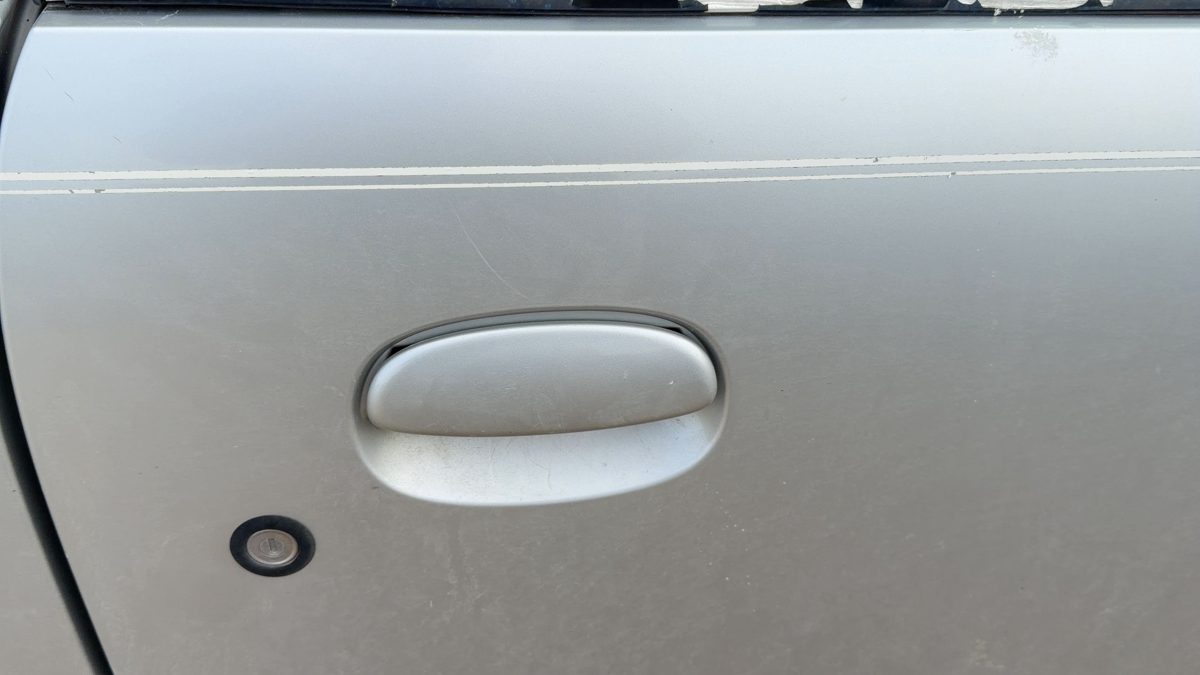 2003-2007 Saturn Ion Passenger Right Front Outside Door Handle Oem Silver 13U