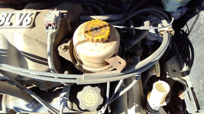 2001-2007 Dodge Caravan Power Steering Fluid Remote Reservoir Tank Oem 3.8L