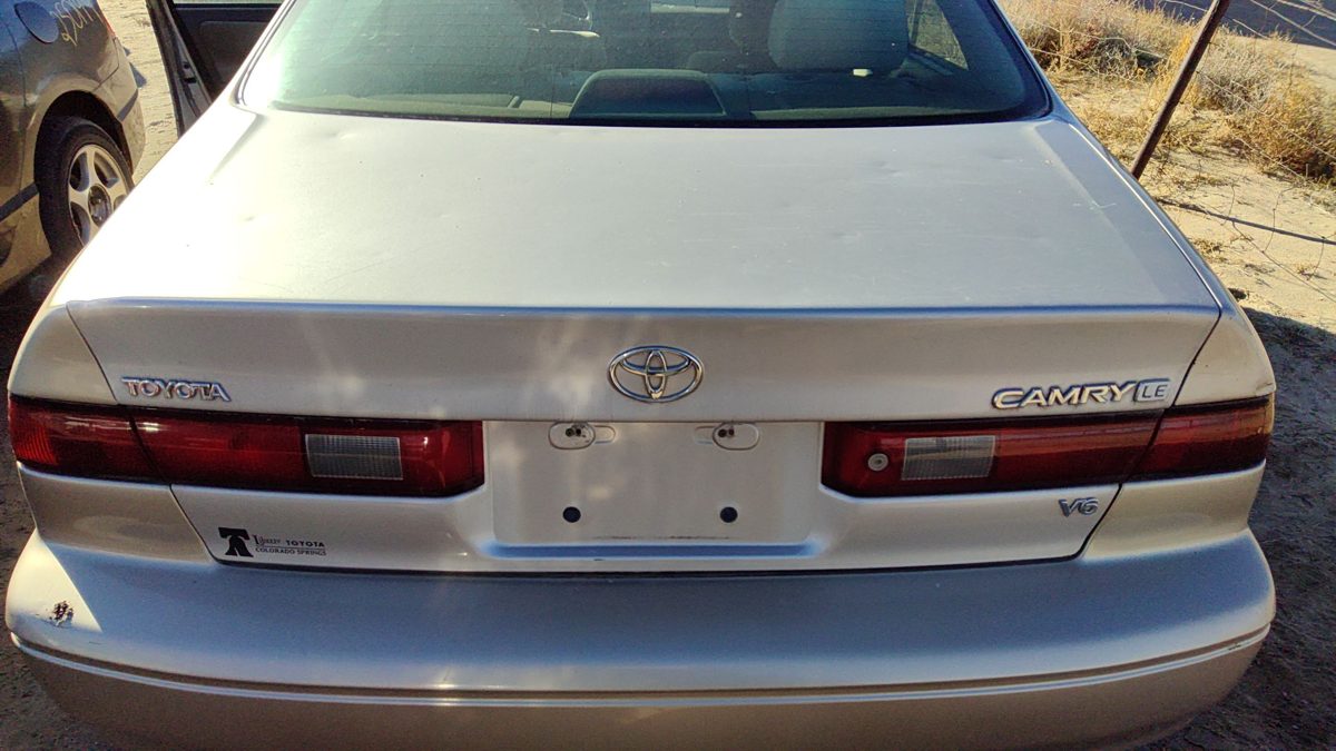 1998 Toyota Camry Trunk/decklid/hatch/tailgate