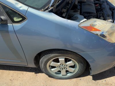 2004-2006 Toyota Prius Passenger Right Front Fender OEM Blue 8S2 5380147030