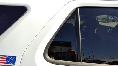 11-19 explorer Police Passenger Right Rear Vent Window Back Door Glass Wth Frame
