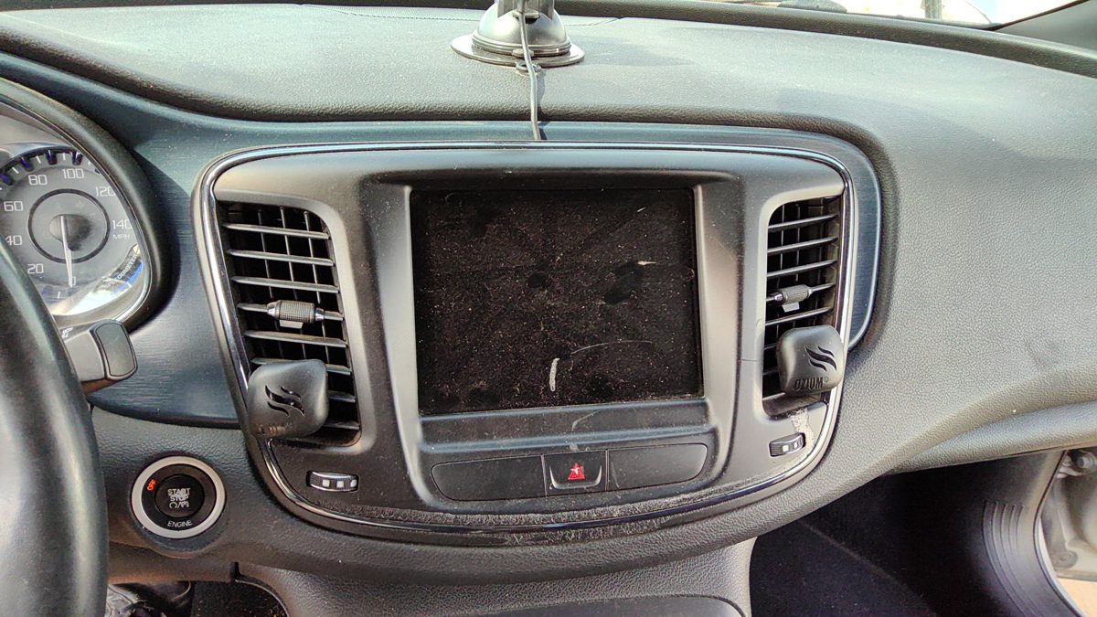 2015 Chrysler 200 Trim Bezel Around Radio Surround Dash Panel Oem