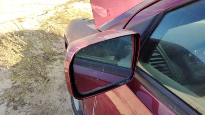 04-06 Mitsubishi Galant Driver Left Side Mirror Door Mounted P06 Ultra Red Pearl