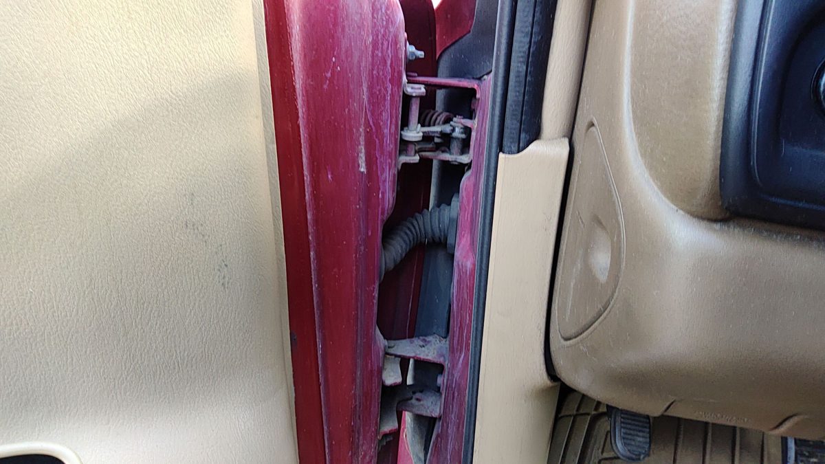 2000 Dodge Durango Driver Left Upper Lower Door Hinge Pair Set Oem Lh