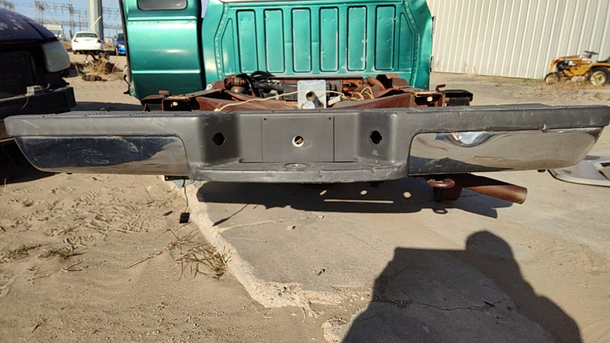 1993-2011 Ford Ranger Rear Bumper Assembly With Brackets Oem Chrome