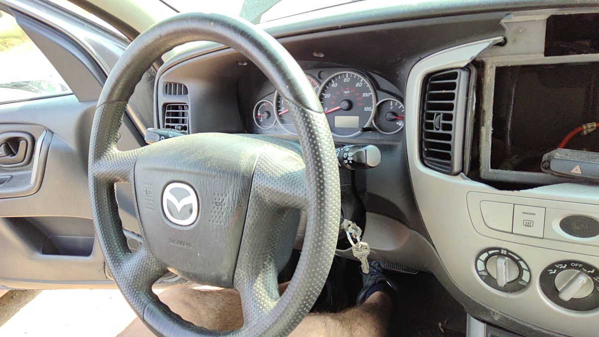 2005 Mazda Tribute Steering Column