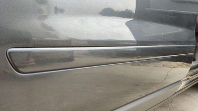 09-17 Traverse Passenger Right Rear Moulding Door Oem Back Trim 57u Cyber Gray
