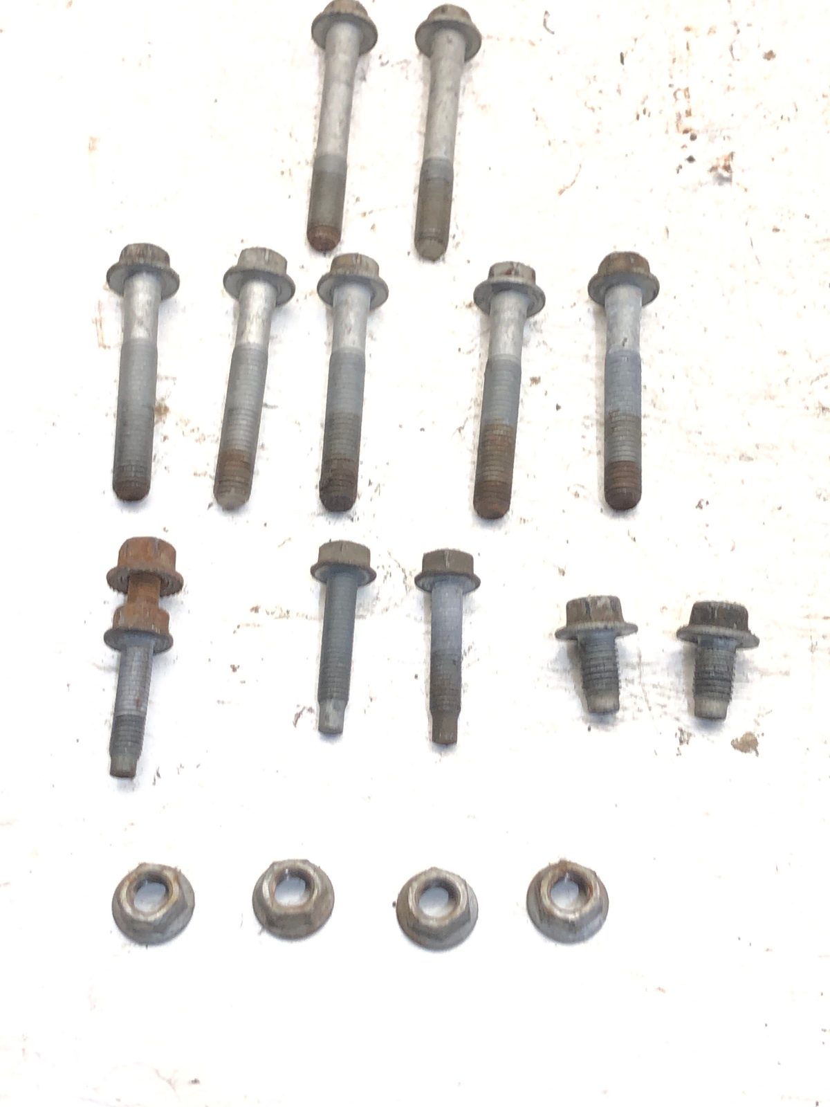 10-15 Ford Van E350 Set Of Bolts For Transmission Factory Hardware 5.4L 4R75e