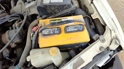 1993 Infinity G20 Complete Battery Box Mount Tray With Hold Down Oem 2.0L