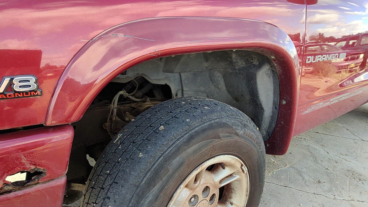1998-2003 Dodge Durango Driver Left Front Wheel Flare Moulding Oem Fender