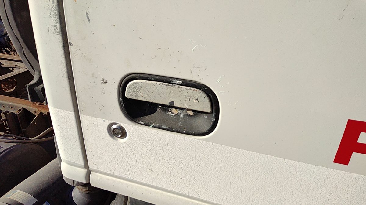 1996 Isuzu Npr Passenger Right Front Outside Door Handle Oem