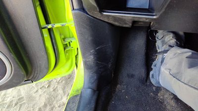 2005 Mazda 3 Driver Left Lower Kick Trim Panel Oem Black