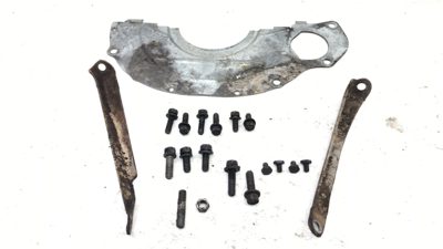 1984 Dodge Ram W250 Bellhousing Bolts And Dust Sheild Auto Trans Oem
