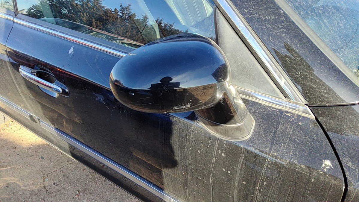 2001-2005 Hyundai Xg350 Passenger Right Side Mirror Door Mounted Oem Power Black