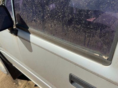 1991 Isuzu Pup Driver Left Front Belt Moulding From Door Oem