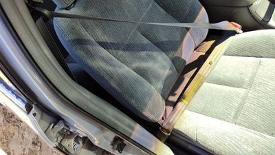 2000 Oldsmobile Intrigue Passenger Right Front Seat Belt Retractor Shoulder Gray