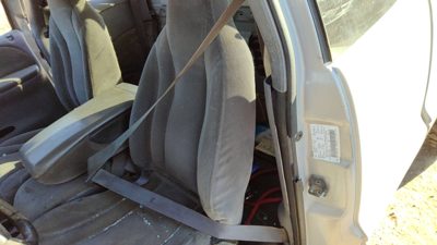 2000 Dodge Dakota Driver Left Front Seat Belt Retractor Oem Shoulder Gray