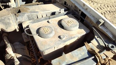 1987-1991 Ford F150 Coolant Reservoir Radiator Overflow Tank Bottle Oem