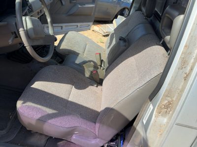 1991 Isuzu Pup Front Seat Assembly Oem Bench Complete Gray