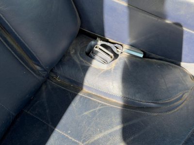 94 Lincoln Town Car Passenger Right Front Seat Belt Buckle Receiver Oem Blue Dp