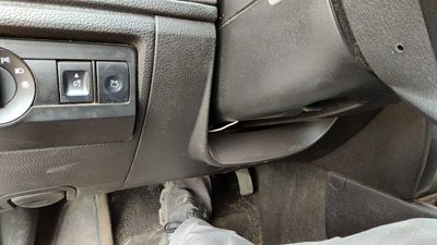 10-12 Ford Fusion Lower Dash Under Column Knee Bolster Trim Panel Charcoal Fw