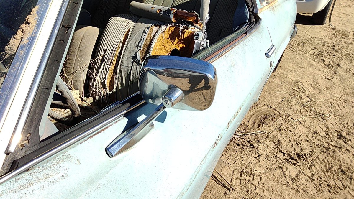 1975 Cutlass Supreme Driver Left Side Mirror Door Mounted Oem 2 Door Coupe
