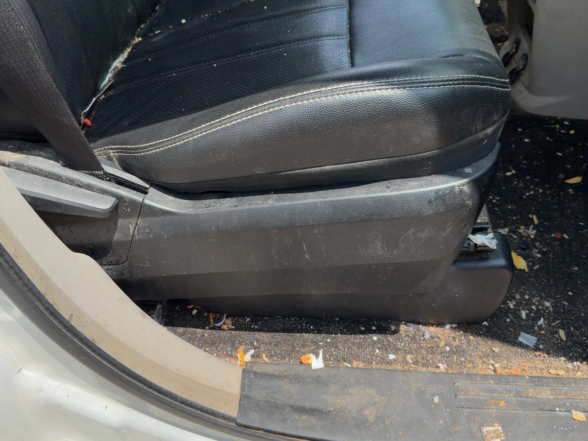 2012 Chrysler Town & Country Passenger Right Side Seat Trim Panel Oem Black Alx1