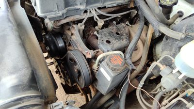 1999 S10 Pickup Mount Bracket Set For Power Steering Pump Oem 2.2L