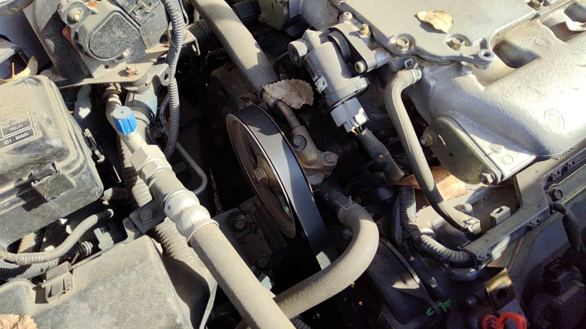 2003-2004 Acura Mdx Power Steering Pump With Pulley Oem 3.5L 56110Rdja01