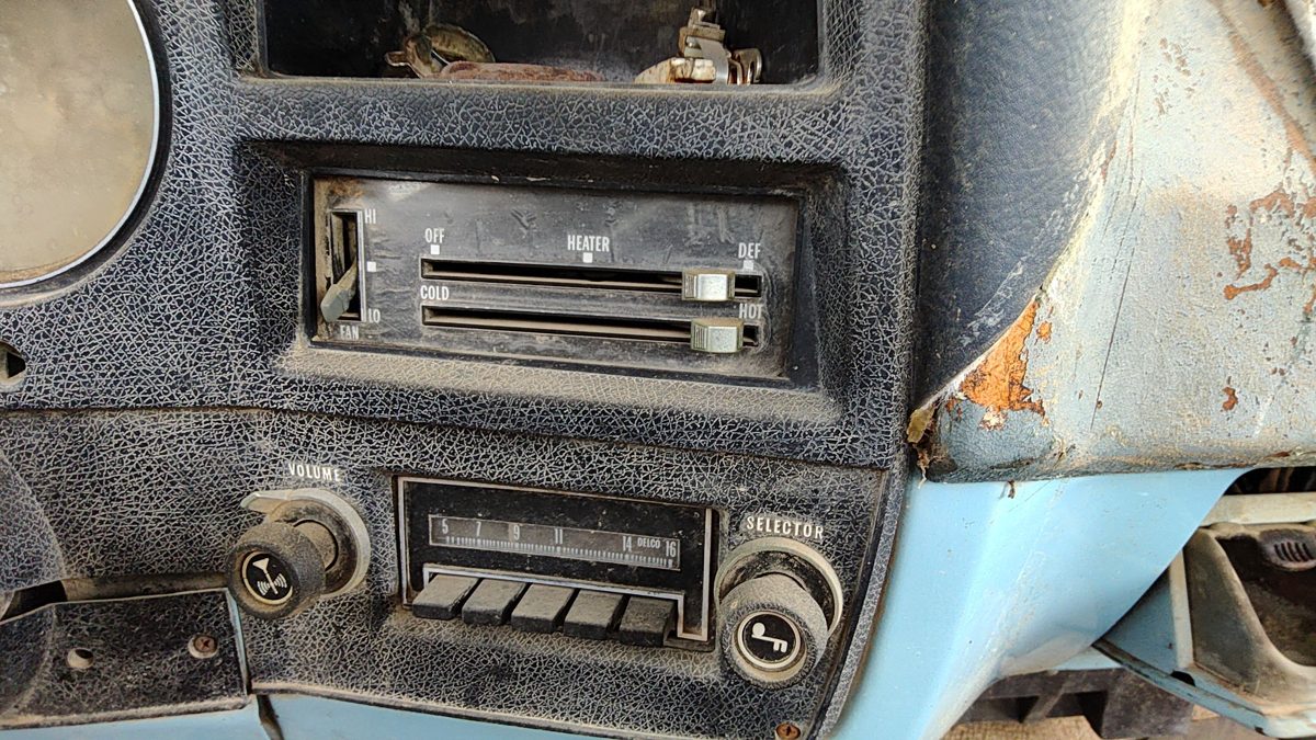 1973 Chevy C10 Temperature Control Module In Dash Heater Ac Head Unit Oem
