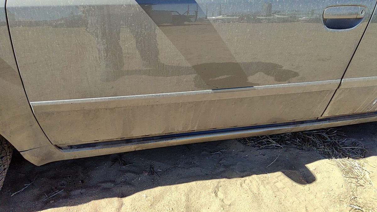 1998-2004 Audi A6 Driver Left Front Moulding From Door Oem Trim Strip 3.0L Gold