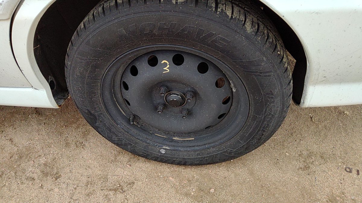 2000-2005 Kia Rio 14 Steel Wheel Oem Factory Rim #3 K9965g75540